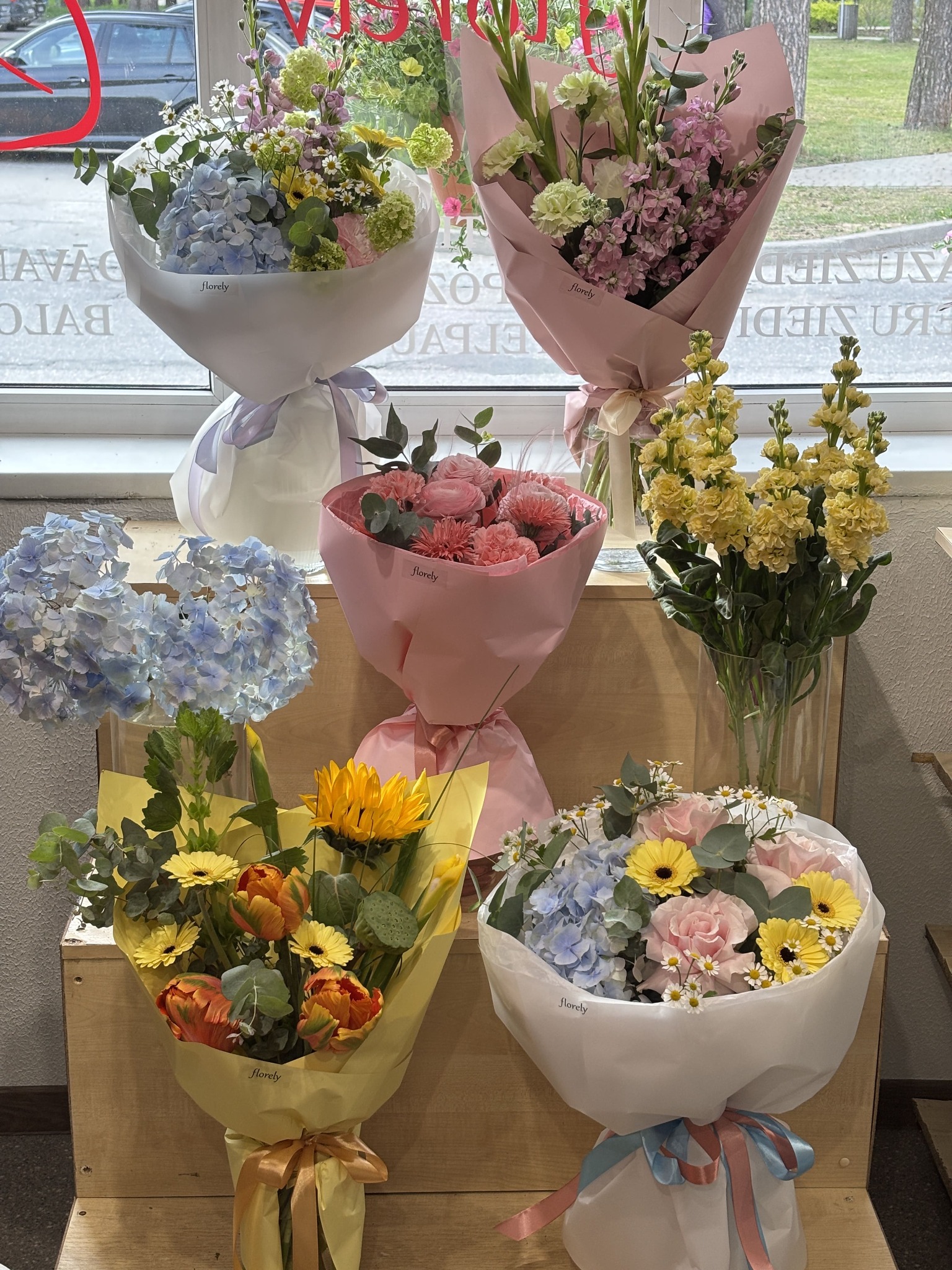 Florely ziedu pušķu izlase