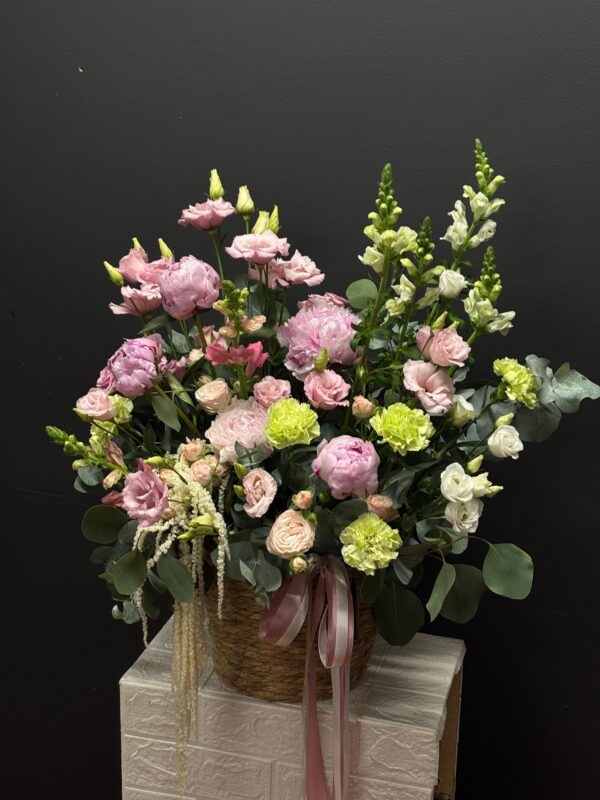 Puski 8 Florista izvēle, liels sezonas ziedu pušķis